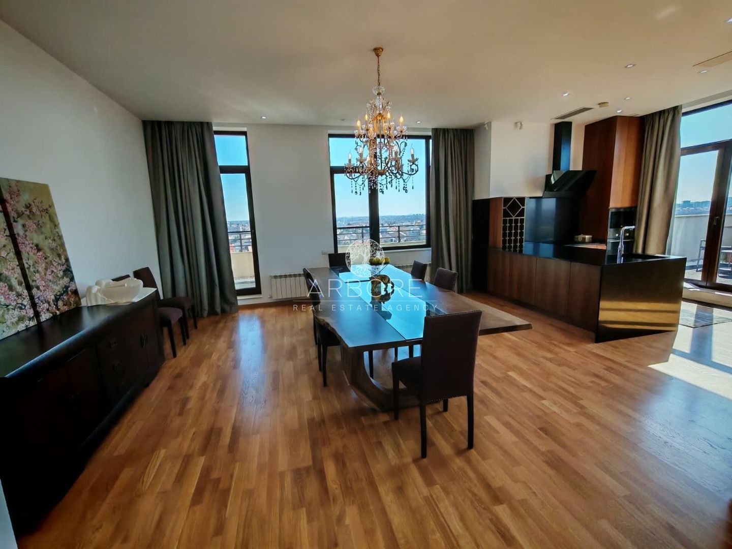 Penthouse 5 camere 250 mp lângă Ambasada SUA , zona Băneasa București - Poză 7