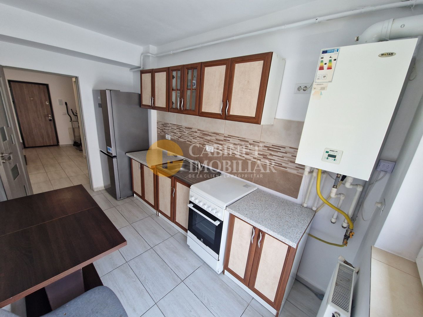 2 CAMERE DECOMANDAT - MOBILIAT/UTILAT  - BLOC NOU-  ZONA PLATOU GALATA - Poză 8