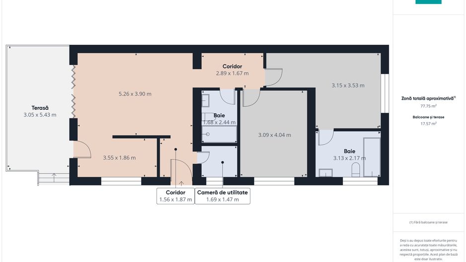 Duplex modern, pe parter, amplasat într-o zonă liniștită din Moșnița Nouă - Poză 26