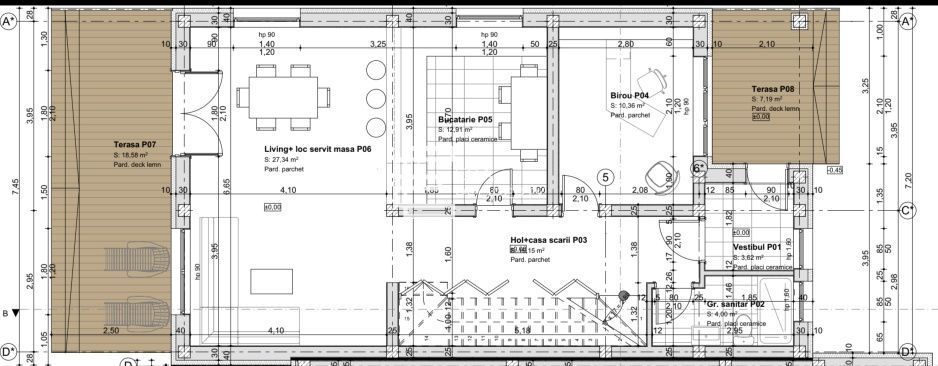 Casă cuplată de vânzare în Șelimbăr – 5 camere, 177 mp utili, 265 mp teren - Schiță 6