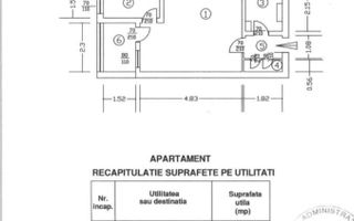 OPORTUNITATE DE INVESTIȚIE | GARSONIERĂ TITAN | BLOC REABILITAT TERMIC - Schiță 8