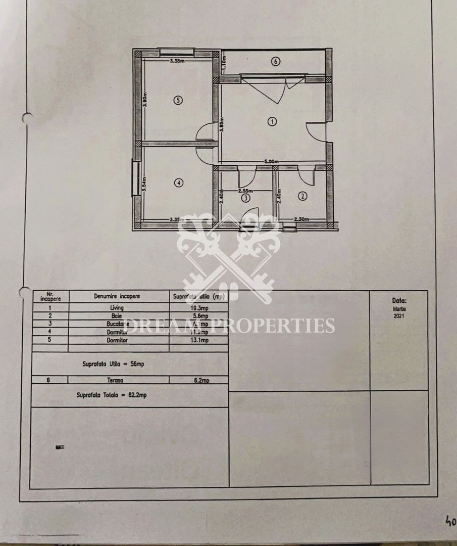 COMISION 0%!Apartament 3 camere la cheie, terasa, parcare, Apahida - Poză 12