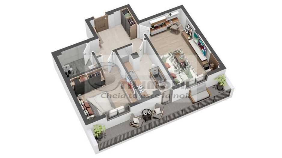 Apartament 2 camere - decomandat - Valea Lupului - Predare august! - Poză 8
