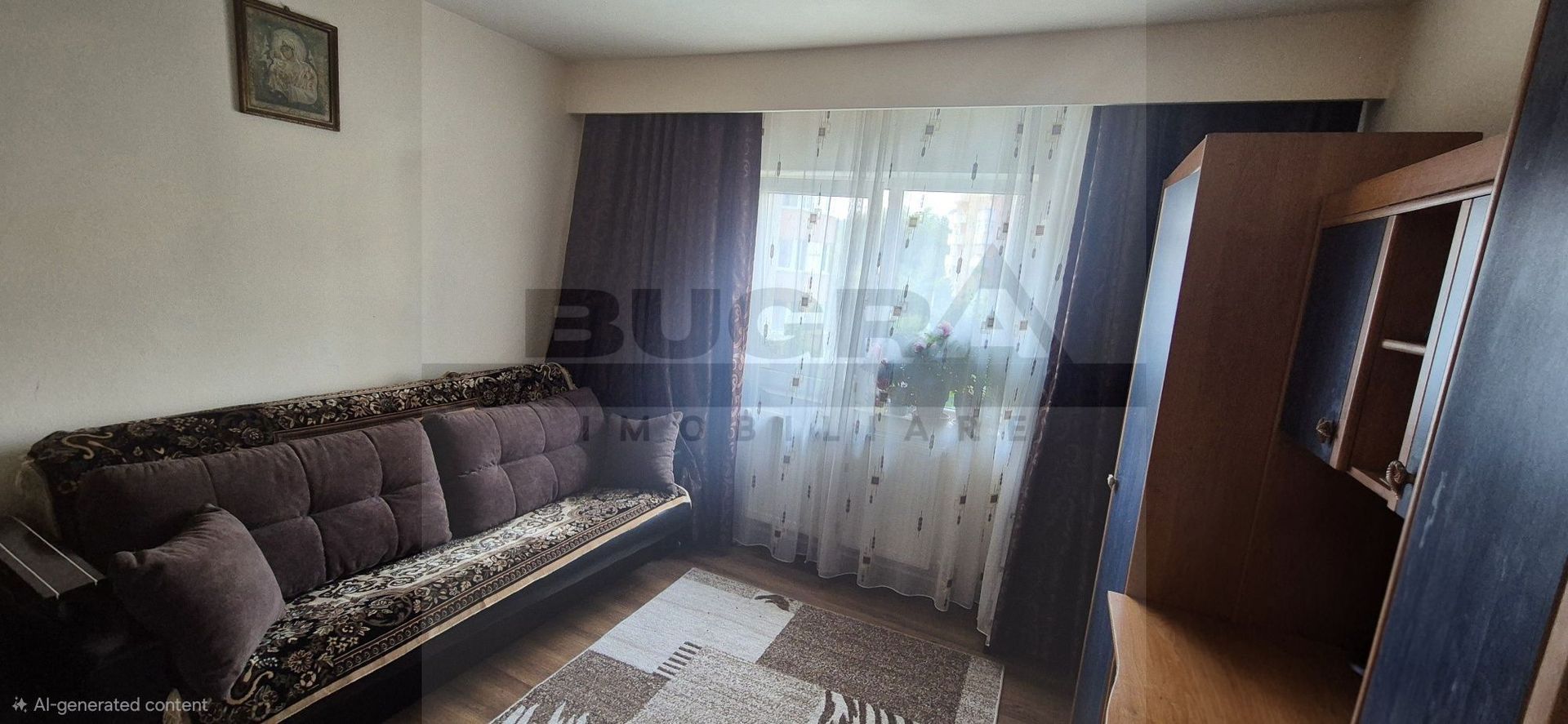 Apartament 2 camere, 50 mp + balcon, etaj intermediar, zona Plopilor - Poză 1