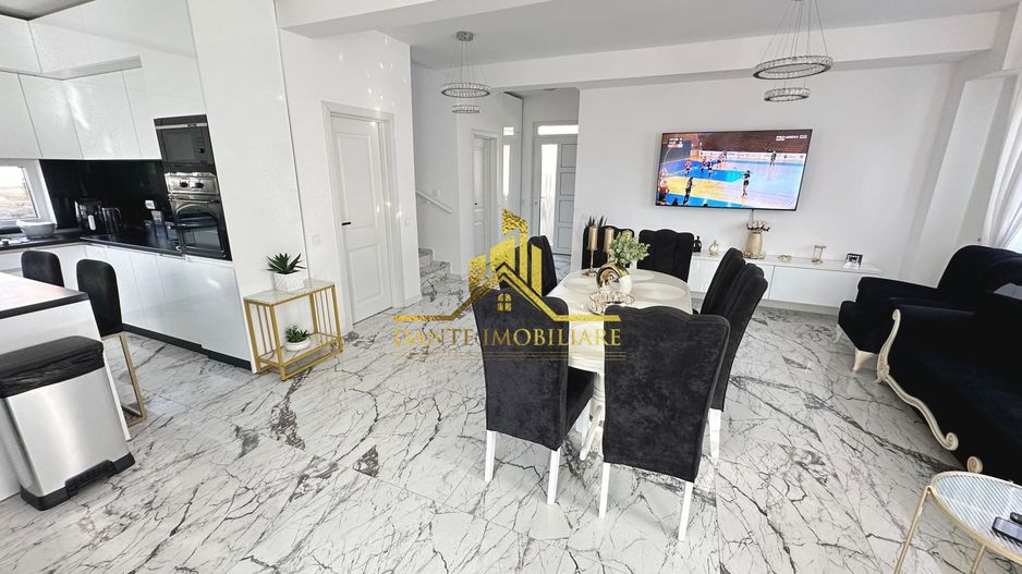 Casa individuala, 5 camere, mobilata lux, utrafinisata, Chinteni - Poză 34