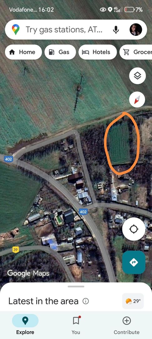 Teren intravilan 2580 mp - Hagiesti - Poză 4