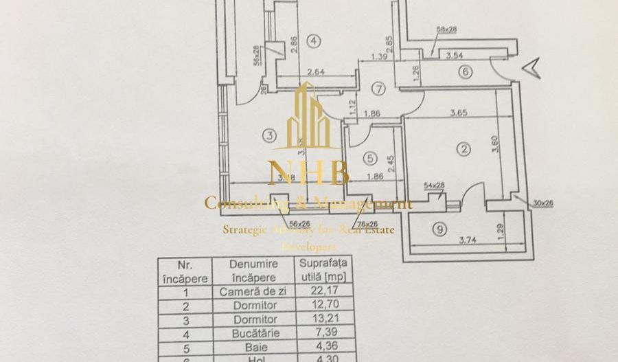 Apartament 3 camere, 2 locuri parcare, mobilat, Andronache, sector 2 - Poză 9