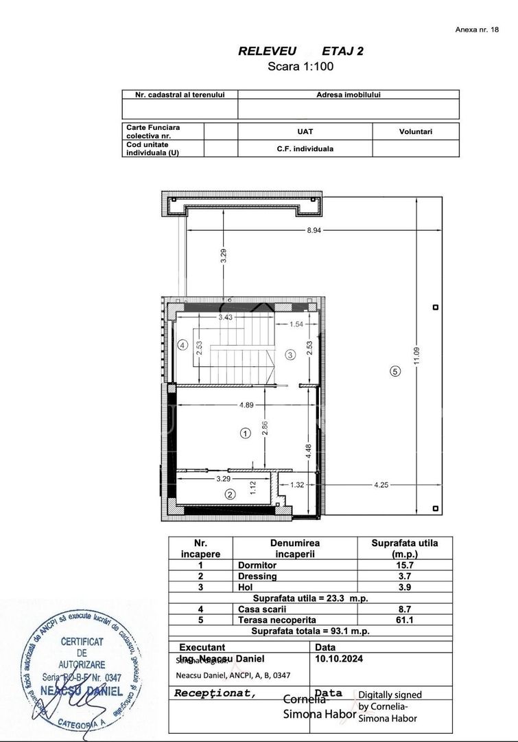 Vila Iancu Nicolae | Smart Home | 2026 | Curte libera 330mp - Schiță 58
