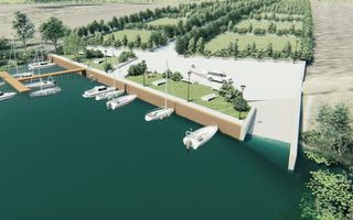Teren + loc de acostare, complex Delta Snagov - teren lac Snagov - Poză 7