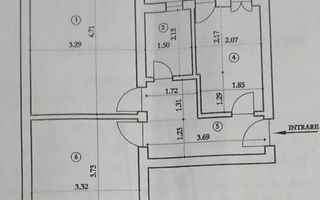 Apartament cu 2 camere | Nord | Parter I-01 - Poză 7