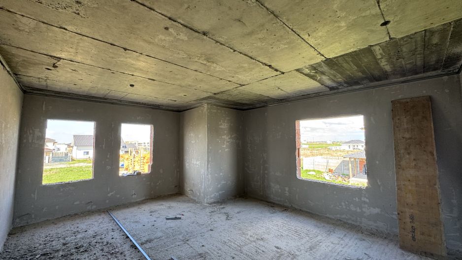 Sacalaz, 1/2 Duplex pe Etaj, 4 Camere,2 Bai,Terasa Acoperita - Poză 4