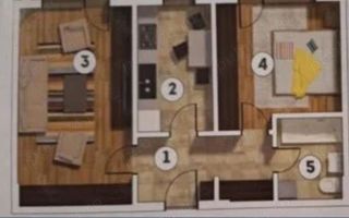 De vânzare Apartament 2 camere - Poză 1