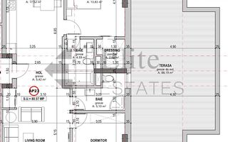 Penthouse de vanzare in Baile Felix - Schiță 2