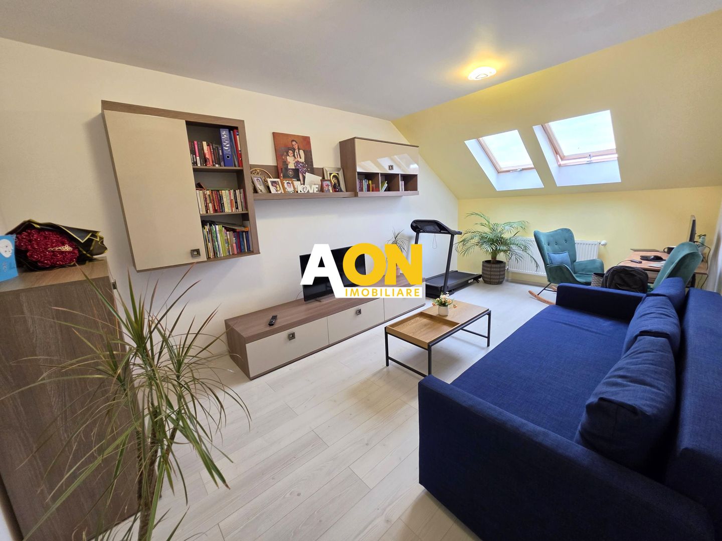 Apartament 3 camere + mansarda, cu garaj și boxă, mobilat, bloc nou - Poză 10
