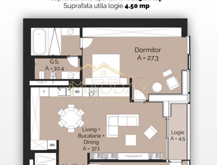 Proiect rezidențial // Apartamente 1-5 camere // Finalizare 2026 - Poză 53