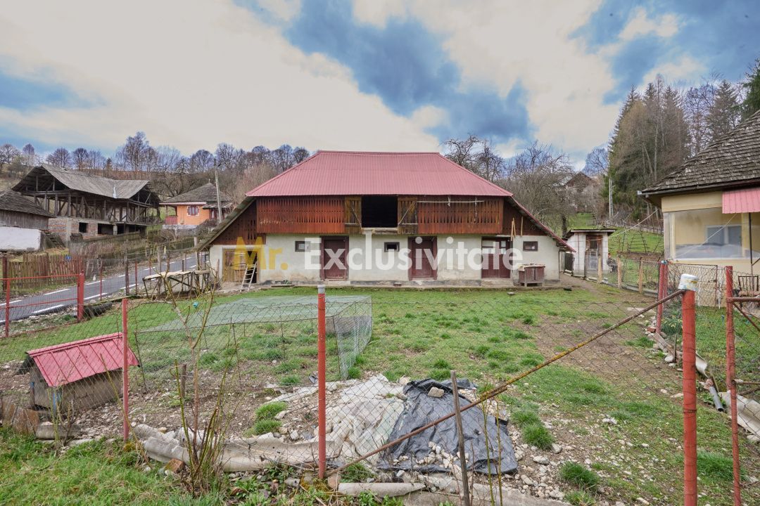 Casa  la munte cu teren generos in Com. Nucsoara, loc. Slatina jud. Arges! - Poză 14