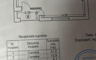 Apartament | 2 camere | Parcare subterana | Cloud 9 - Schiță 11