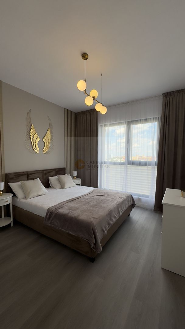 2 camere decomandat | Mobilat și utilat lux | Vedere panoramica - Poză 15