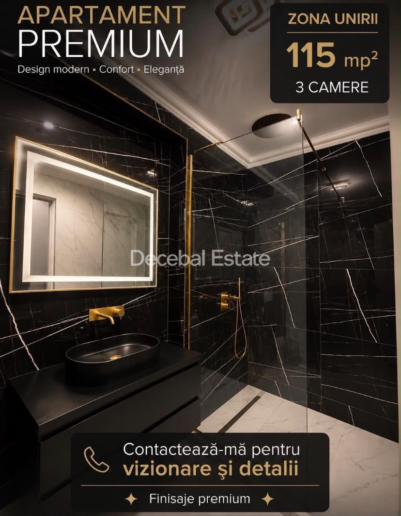 Apartament premium cu 3 camere | 115 mp | Zona Unirii - Poză 2