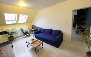 Apartament 3 camere + mansarda, cu garaj și boxă, mobilat, bloc nou - Poză 11