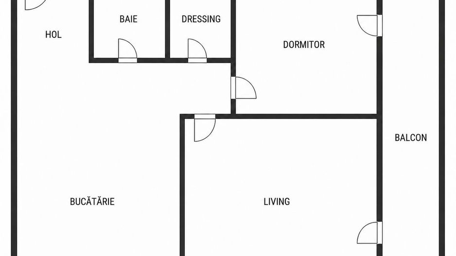 Apartament decomandat 2 camere, dressing, balcon, parcare, Buna Ziua - Poză 11