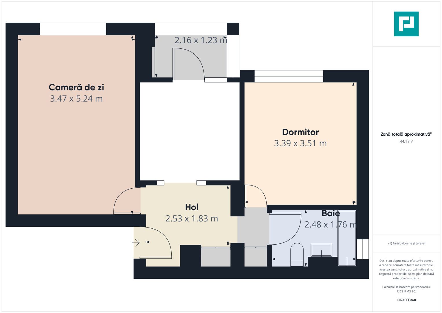 Apartament 2 camere decomandat - Confecții - Poză 14