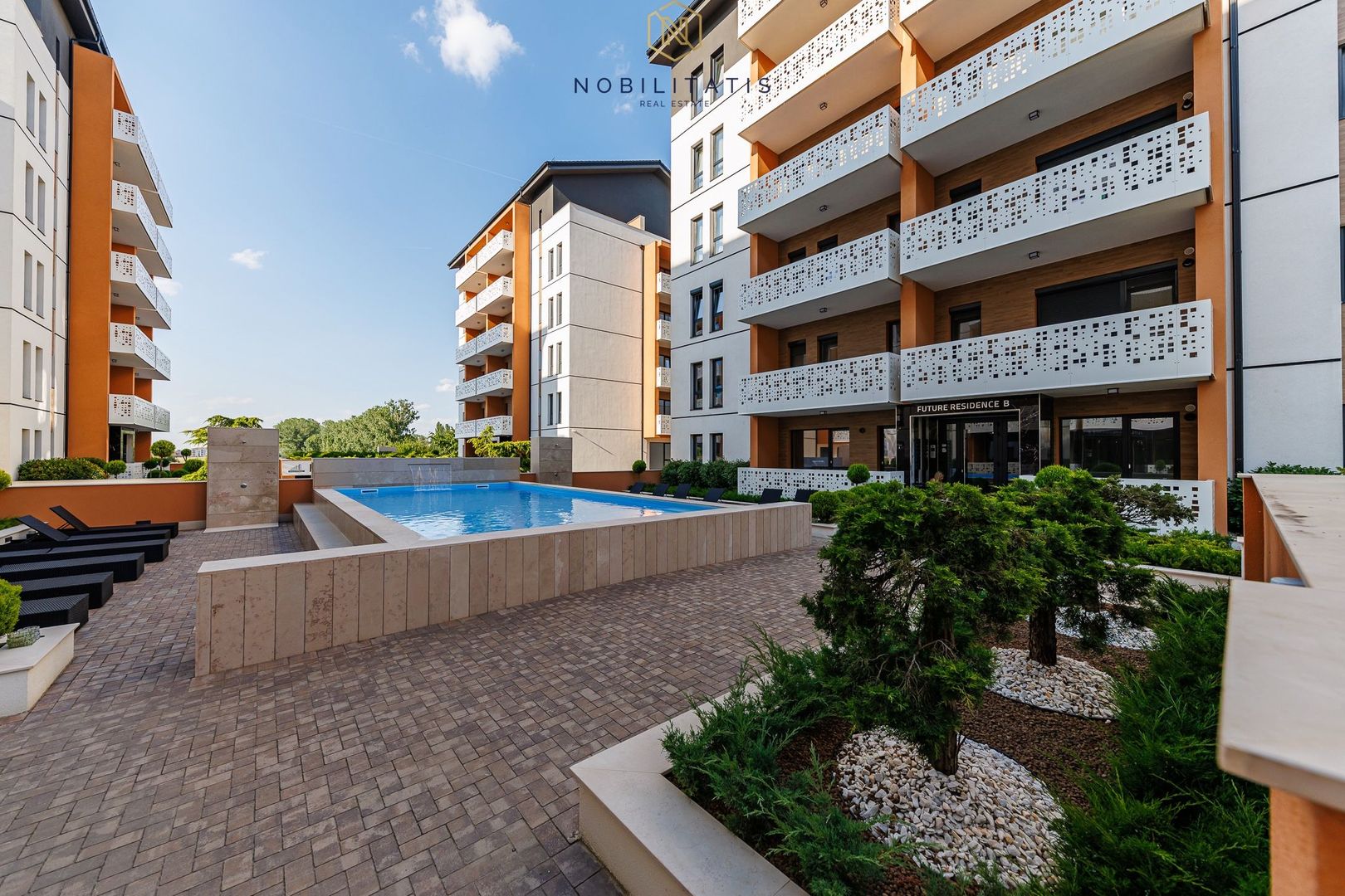 Apartament de Lux | 2.5 camere | Piscina privata & Garaj subteran - Poză 49