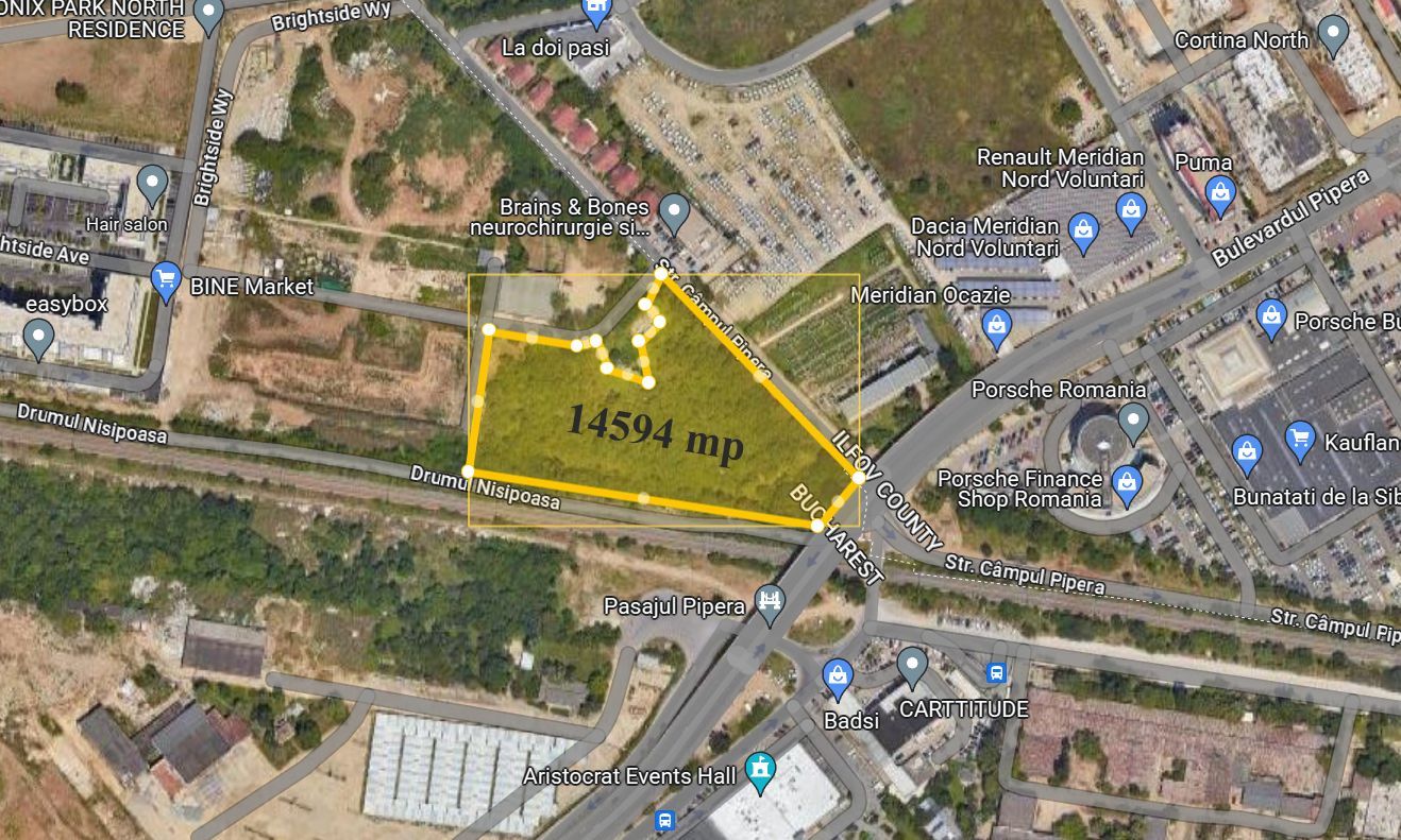 Prezentare Teren - Pipera, Sector 1, București - 14.594 mp - Schiță 6