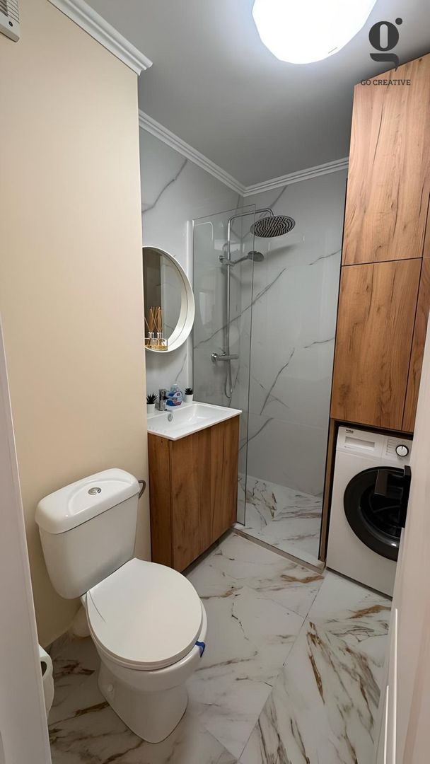 GARSONIERA RENOVATA | MOBILATA SI UTILATA MODERN | DRUMUL TABEREI - Poză 9