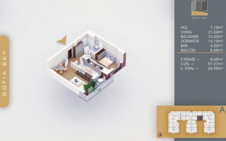 2 Camere Pallady,7 min Metrou N Teclu,Ultimele unitati - Poză 11