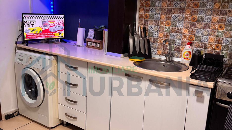 Apartament 2 camere decomandat, 50 mp, Dacia, bloc 1980, parter – mobilat, utilat - Poză 4