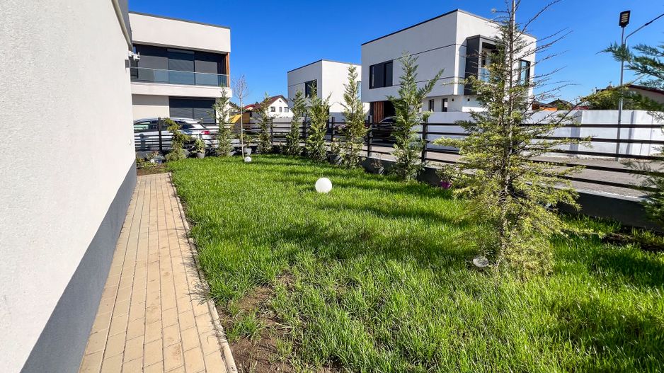 Vilă individuală elegantă, complet mobilată și utilată, lângă parcul și pădurea din Corbeanca - Poză 37