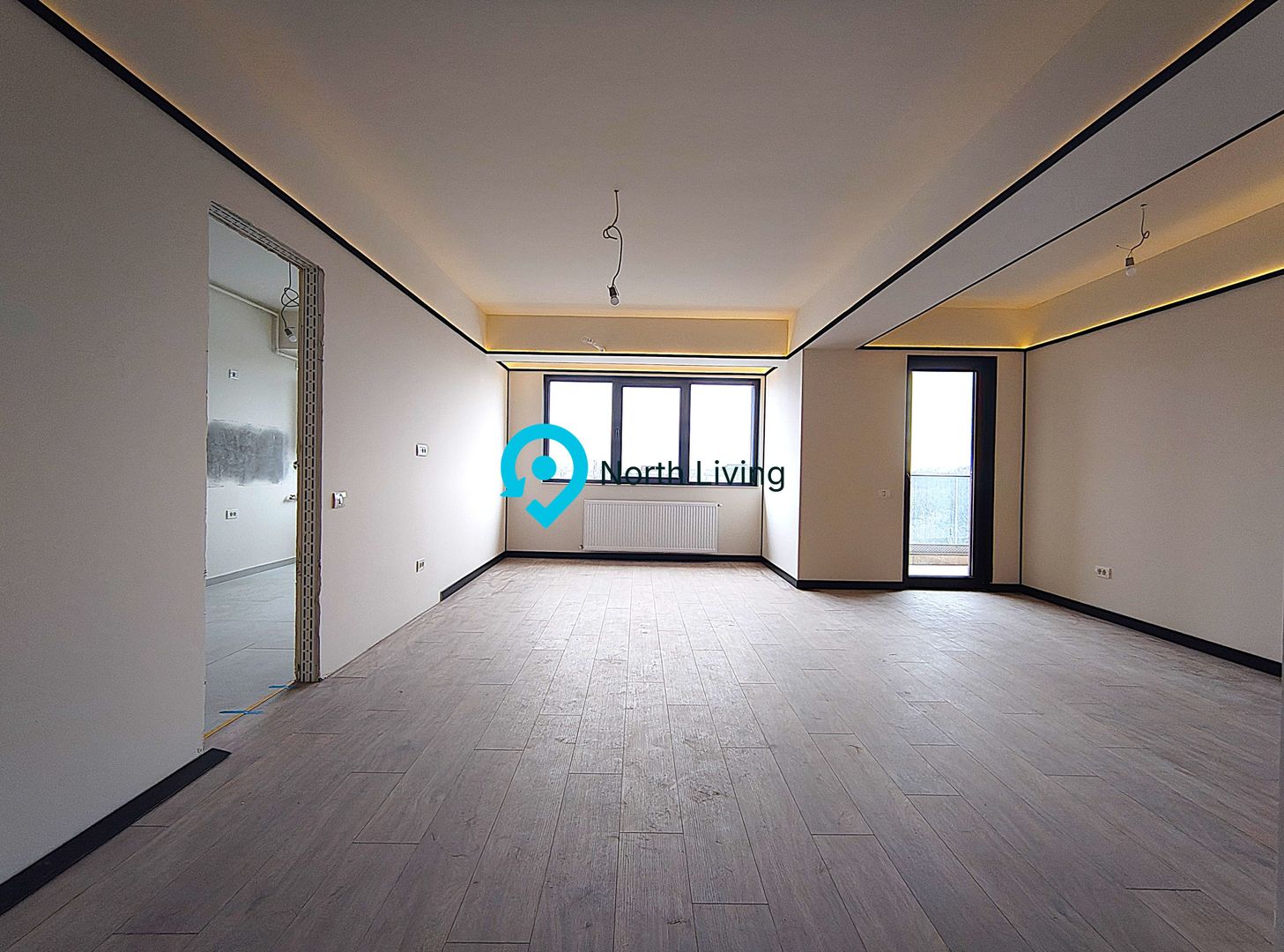 2 camere 88 mp | Bloc nou 2025 | Balcon - Poză 2