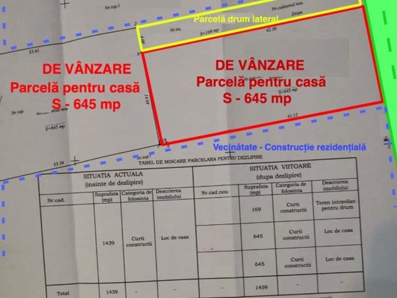 Teren pentru două case - Dudeștii Noi - Poză 5