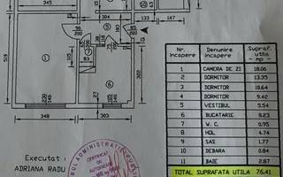 Apartament 4 camere decomandat /centrala- Titan/ Aleea Fetesti - Poză 11