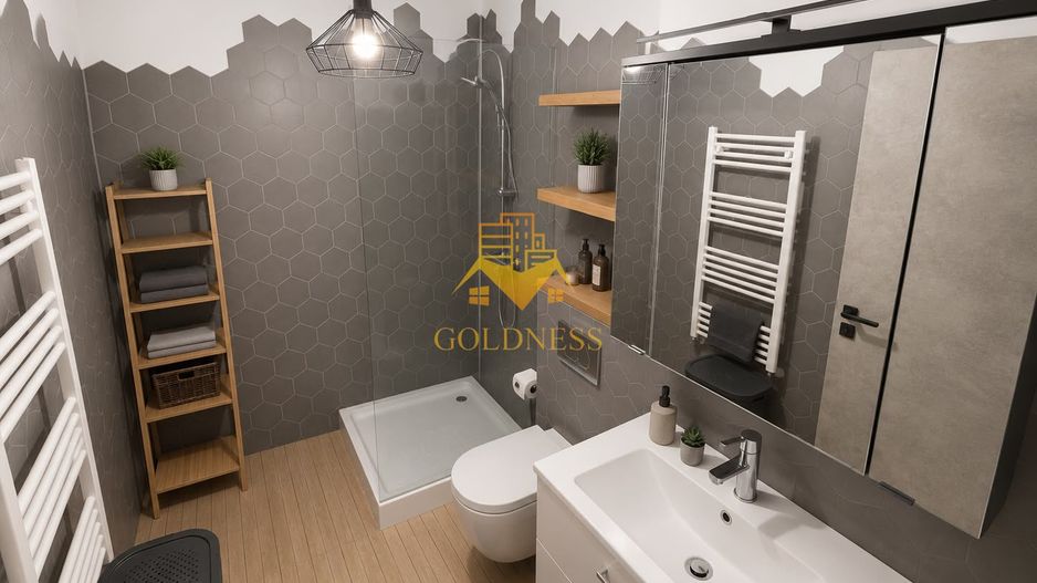 2 Camere, Parcare subterana, Romul Ladea, Modern, AC, Borhanci, Profi - Poză 6