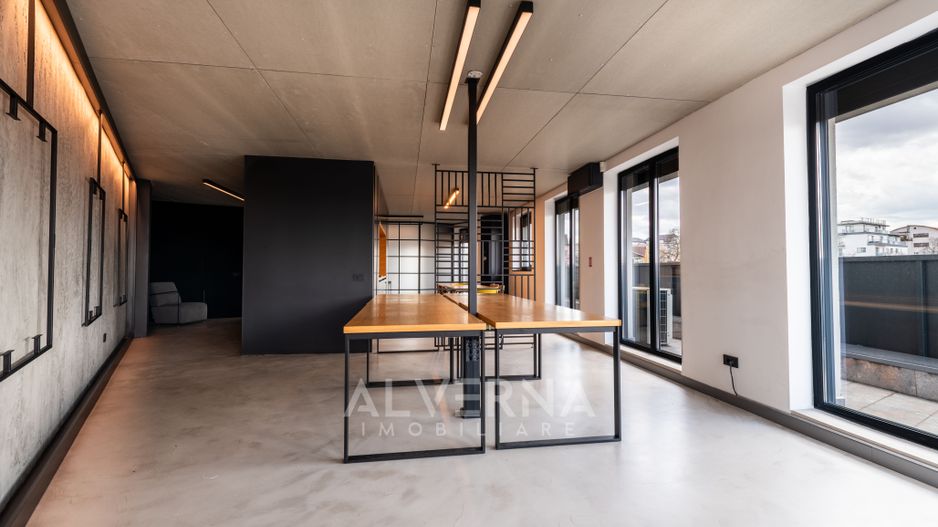 Spatiu birouri premium | 125mp + terasa | mobilat| 2 parcari | Zorilor - Poză 2