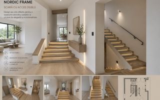Casă spectaculoasă – 314 mp utili, cramă, terase, 7 camere, teren 432 mp - Poză 1