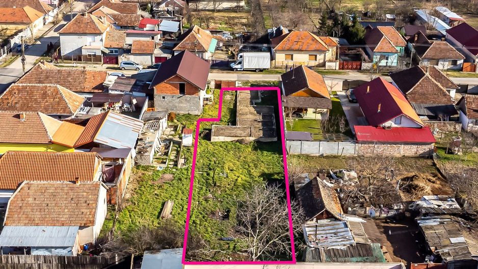 Teren intravilan cu proiect și fundație casă - Poză 3