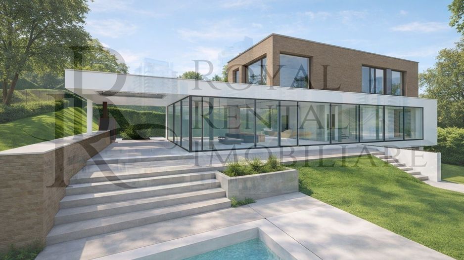 Teren intravilan cu proiect de casă și piscină – zonă exclusivistă Sălicea - Poză 1