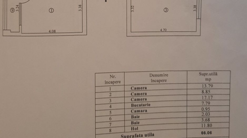 Apartament 3 camere Port (vizavi de Palatul Navigației) - Poză 6