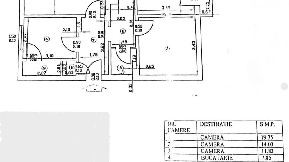 Vânzare Apartament 3 Camere Hol în H, 2 Băi – Calea Vitan Vis-a-vis Mall Vitan - Poză 4