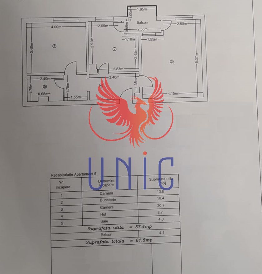 Apartament spatios, zona buna! - Schiță 6