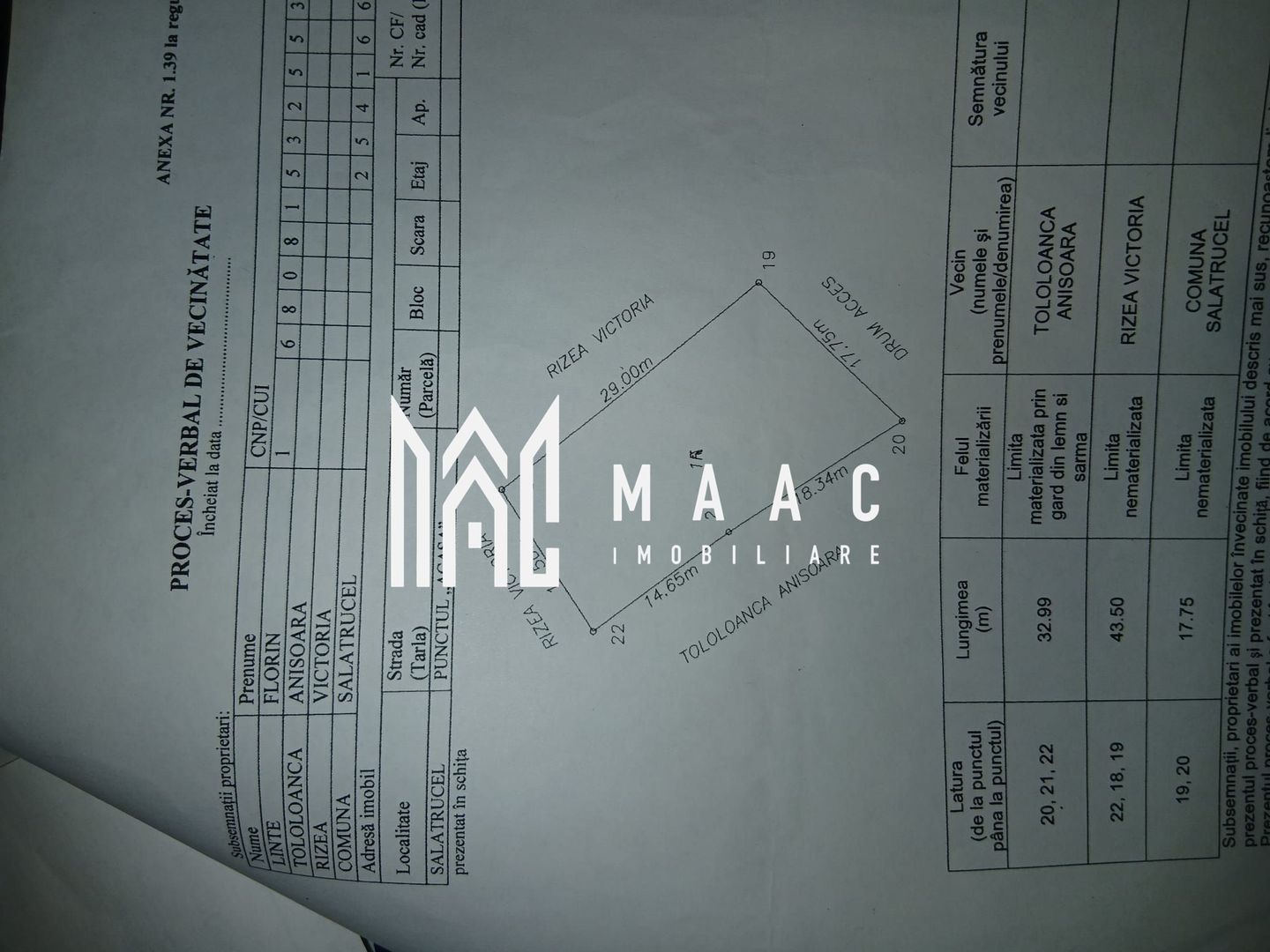 Teren Salatrucel | 8300 m | 12 euro/ metru | Intravilan si extravilan | - Poză 9