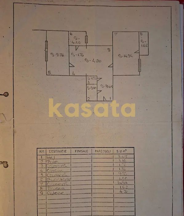 2 camere vanzare, luminos, posibilitate parcare - Schiță 23