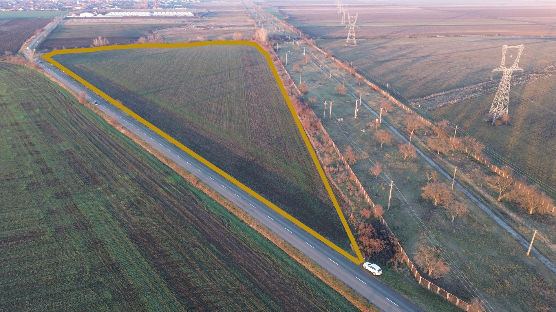 Teren de vanzare pentru proiect constructie case - Arad 6,74 ha - Poză 3