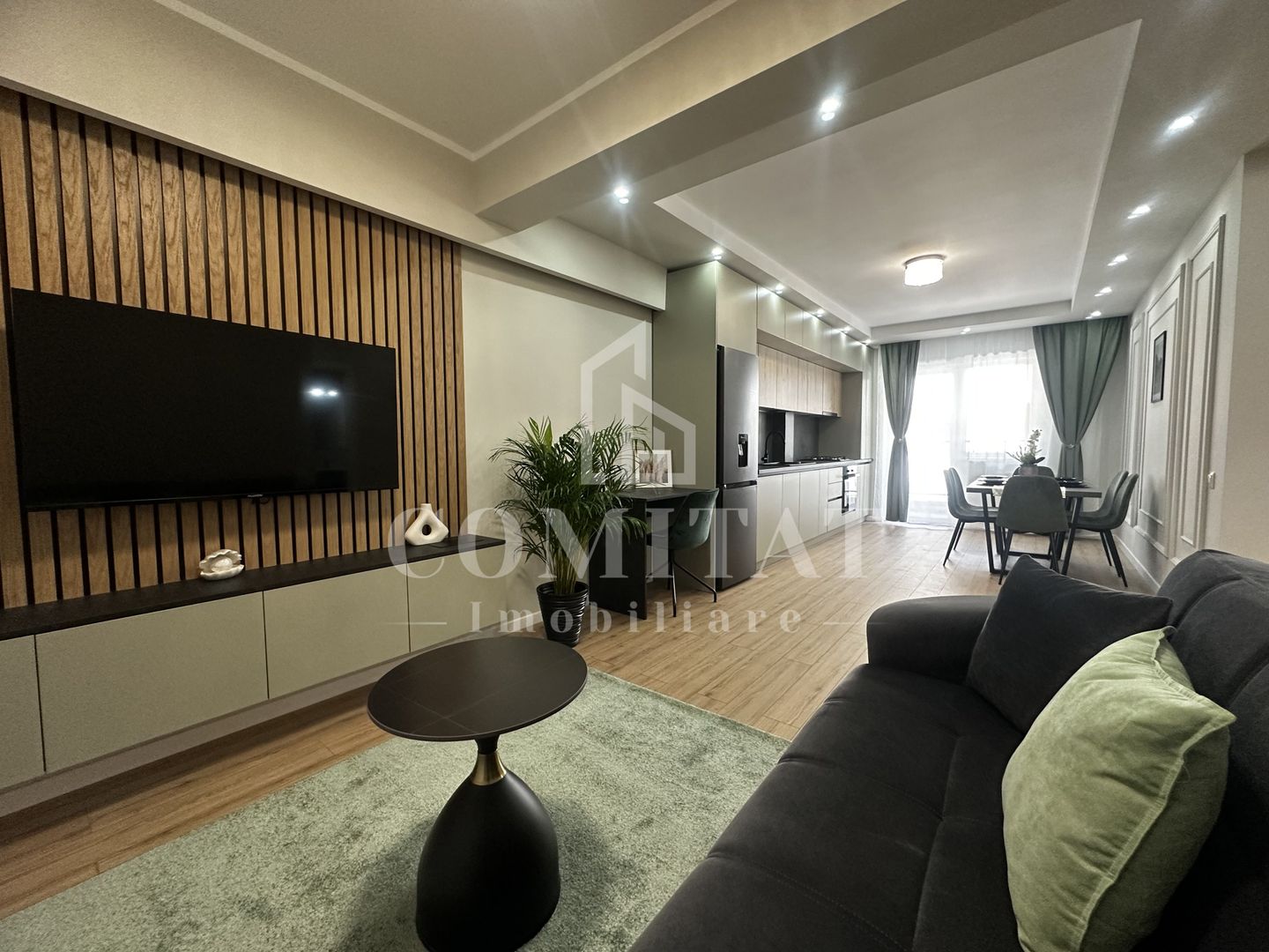 Apartament ultrafinisat | Etaj intermediar | Cartier Terra-Floresti - Poză 1