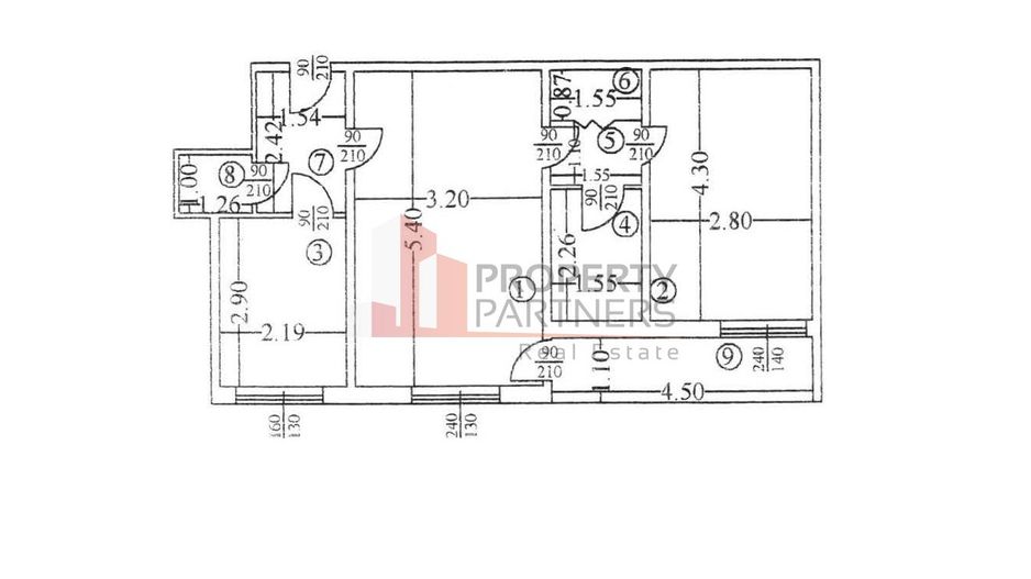 Apartament 2 camere Bucurestii Noi - Schiță 10