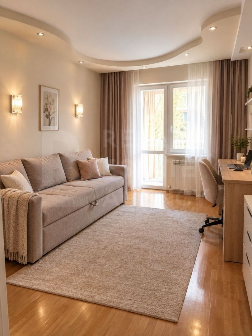 Chirie apartament 3 camere 95 mp, amplasat în Centrul Capitalei - Poză 3