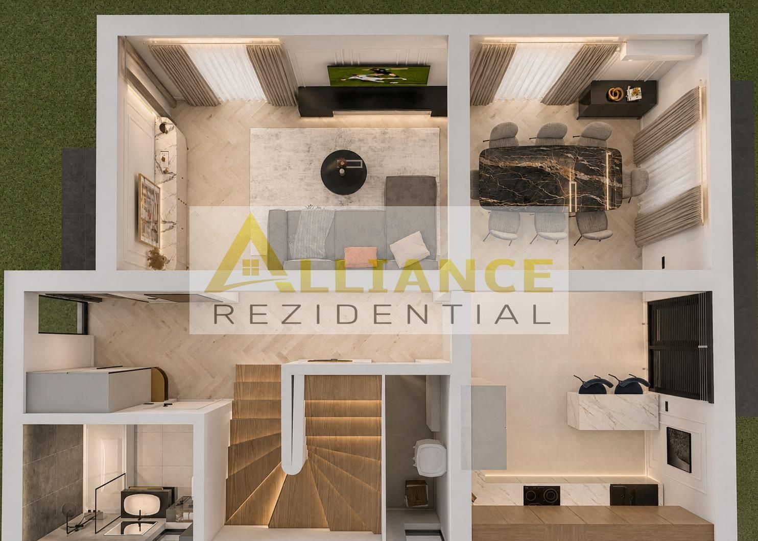 Casa Individuala - 4 camere - 3 bai - 355mp teren - Poză 18